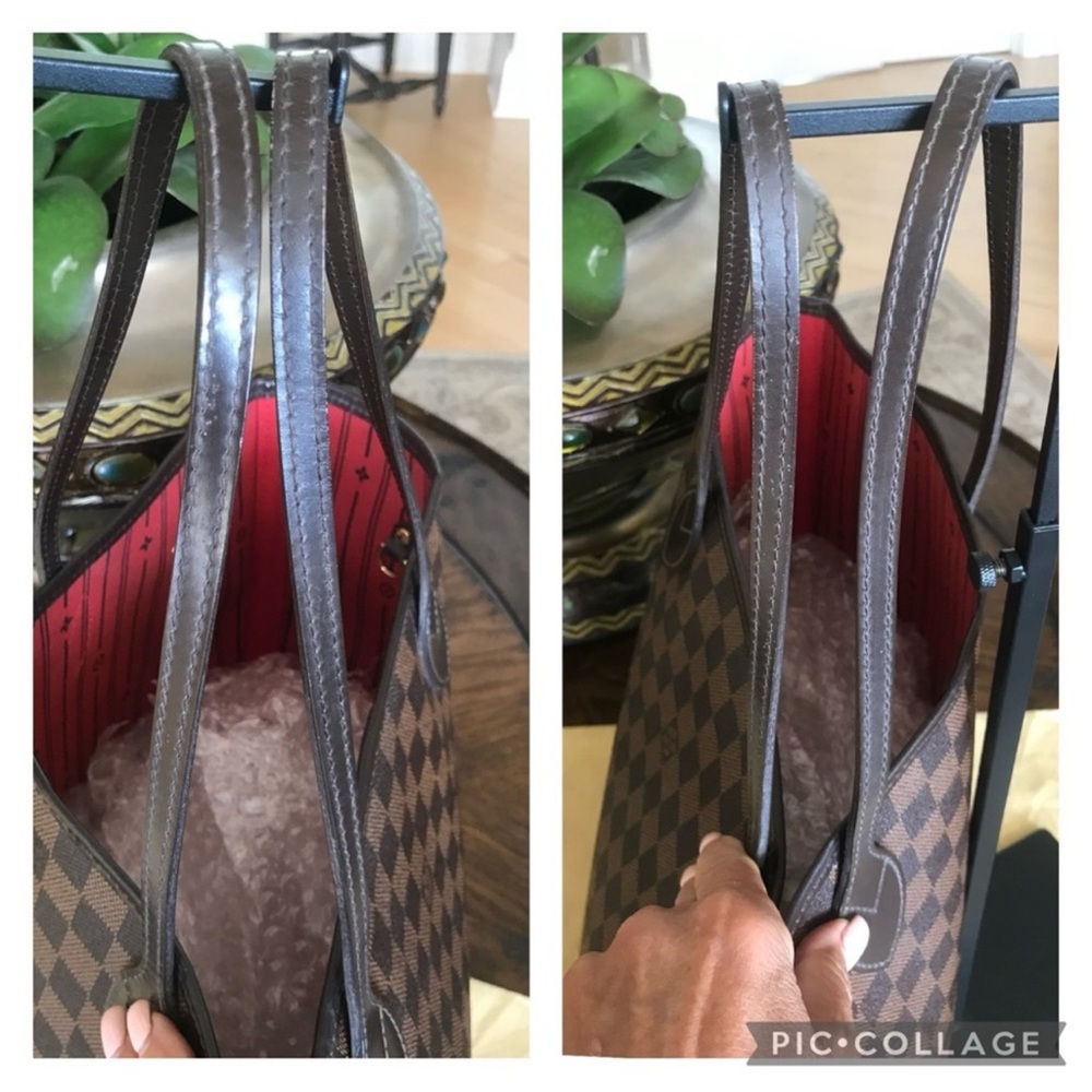Gorgeous Louis Vuitton Neverfull MM Damier Ebene - Picture 9 of 17